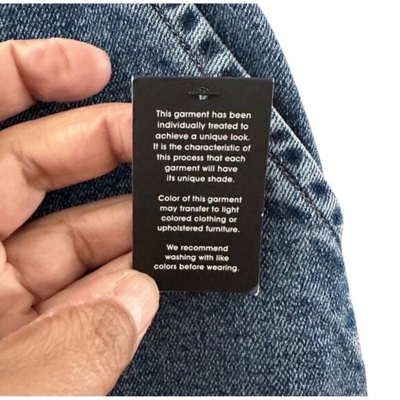 Fashion Nova Never Looking Back Denim Joggers Size M Medium Blue Wash - Picture 12 of 15